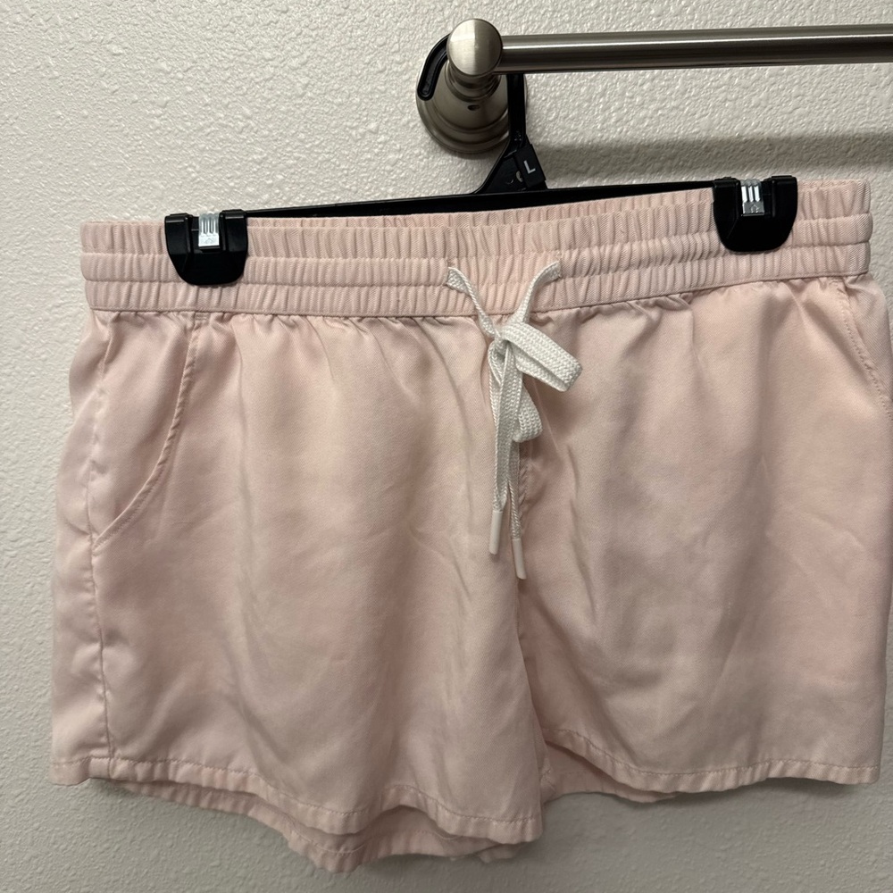 Fox Pink Athletic Shorts Elastic Waist